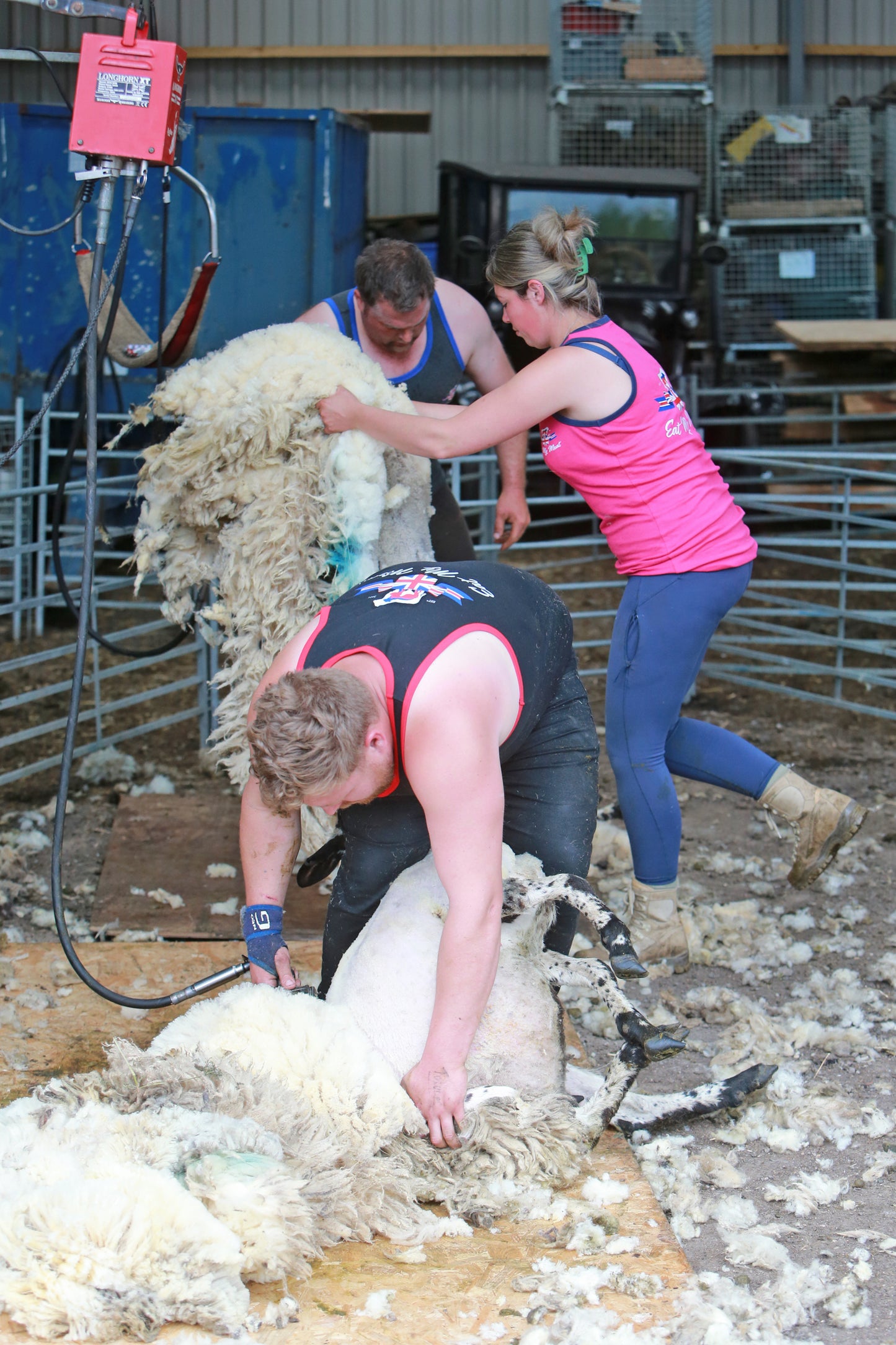 Long-tail shearing singlet